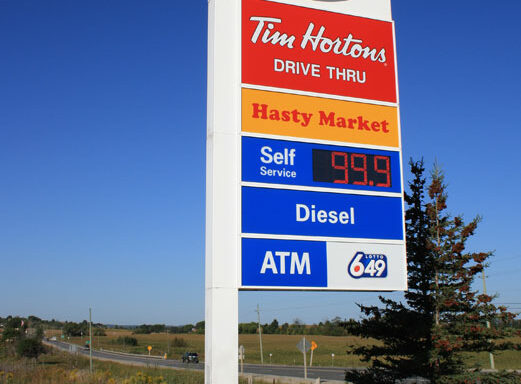 Gas Station Pylon Signs